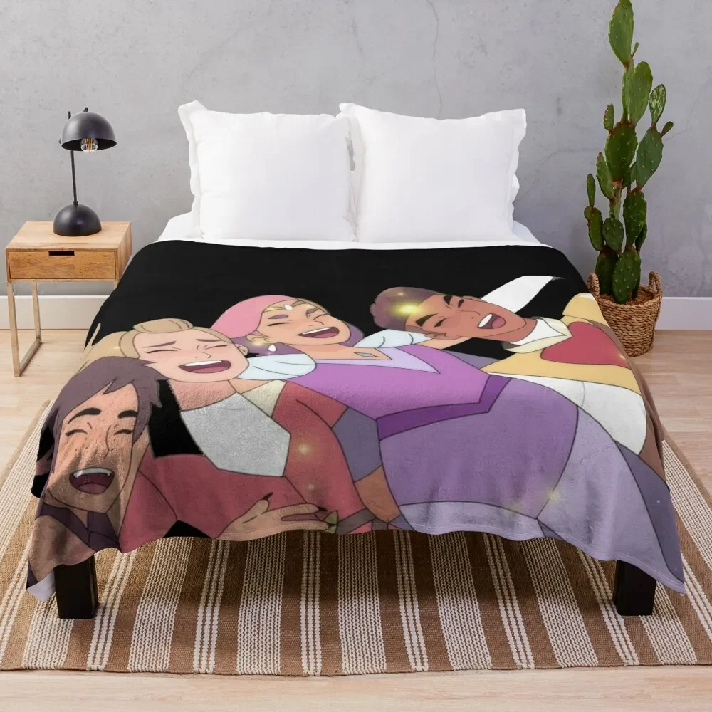 

Group Hug Finale Throw Blanket Luxury Brand Tourist valentine gift ideas Decoratives Blankets