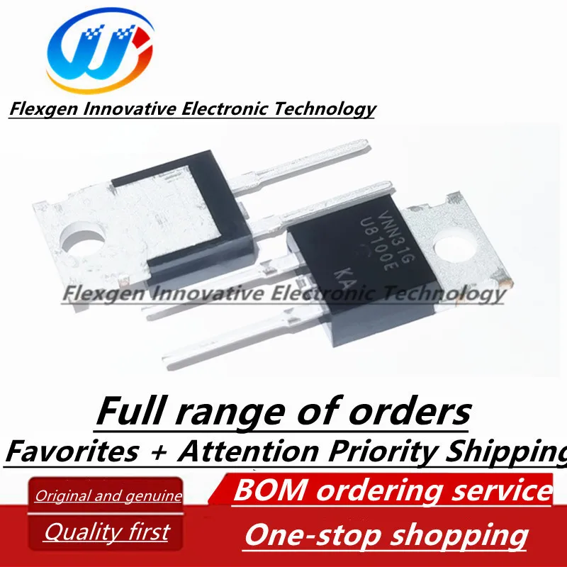 MUR8100EG U8100E U8100 8A 1000V Fast Recovery Diode Rectifier 2000pcs fast recovery rectifiers us1a us1b us1d us1g us1j us1k us1m us2a us2b us2d us2g us2j us2k us2m 50v 1a 2a sma do 214ac