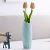 Modern Flower Vase Plastic Vase Flower Pot for Living Room Decoration Dried Flower Arrangement Vase Home Decor горшок для цветов 5