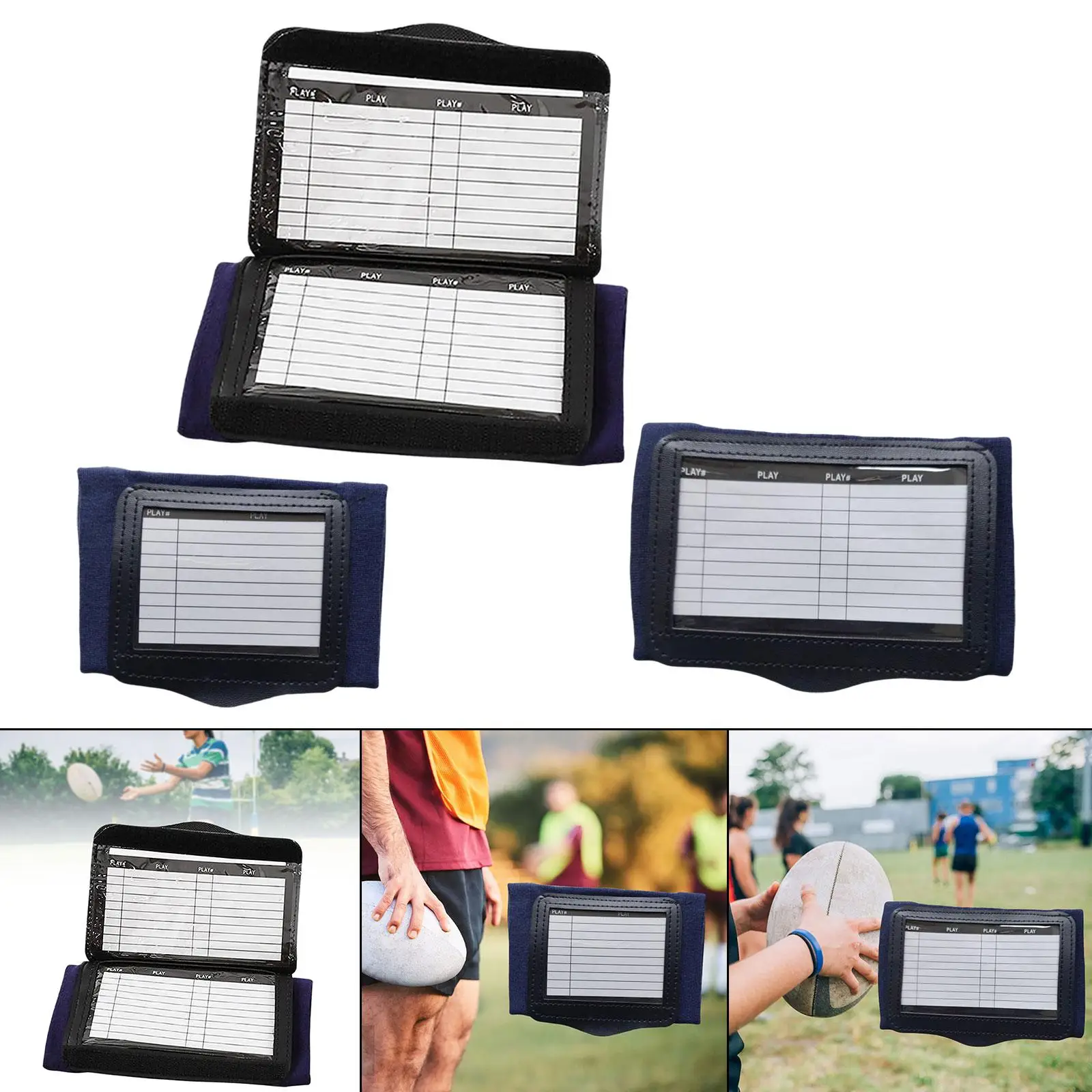 Playbook Wristband Adult Football Wrist for Recreation Training Match