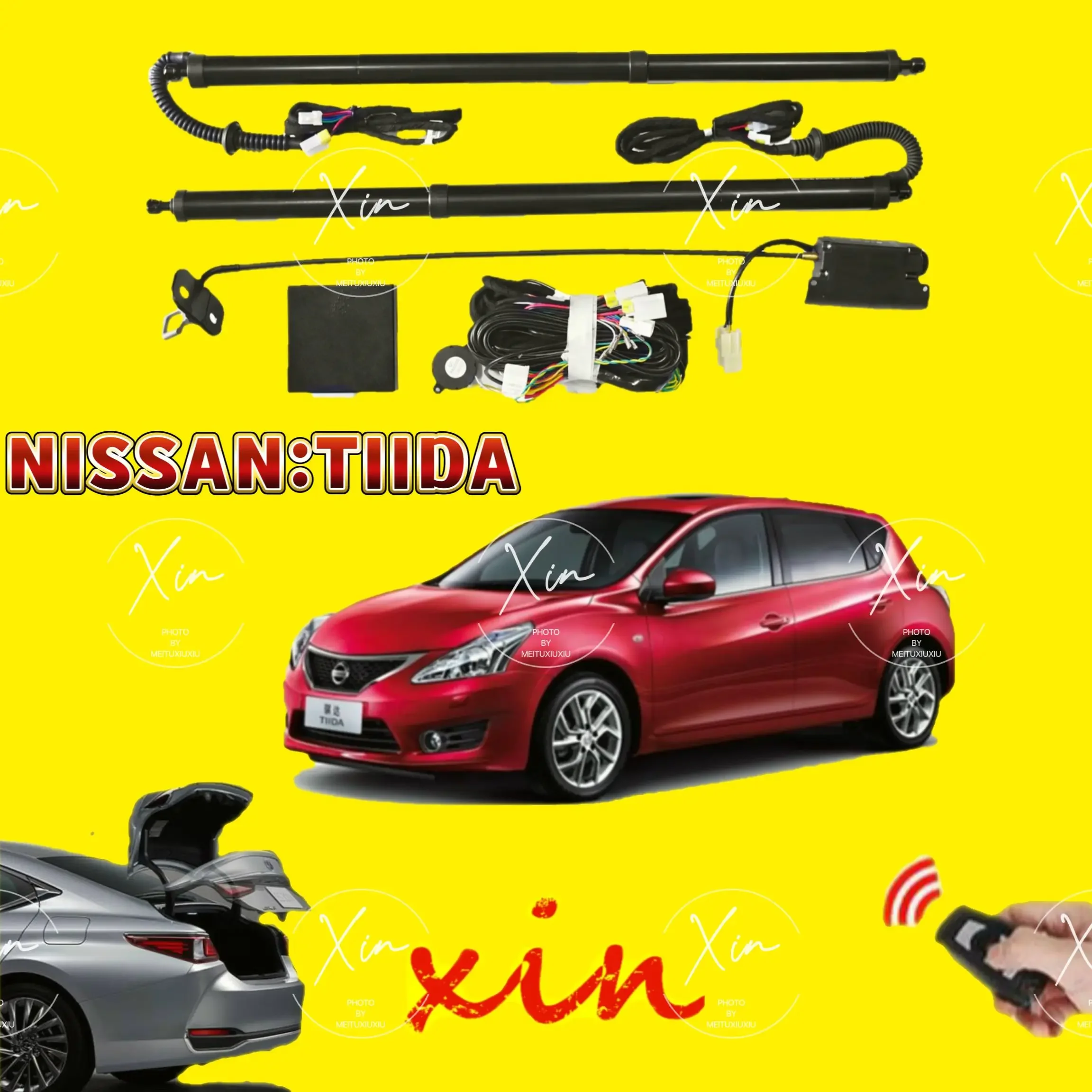 

For NISSAN TIIDA control of the trunk electric tailgate car lift automatic opening drift drive power kit foot sensor
