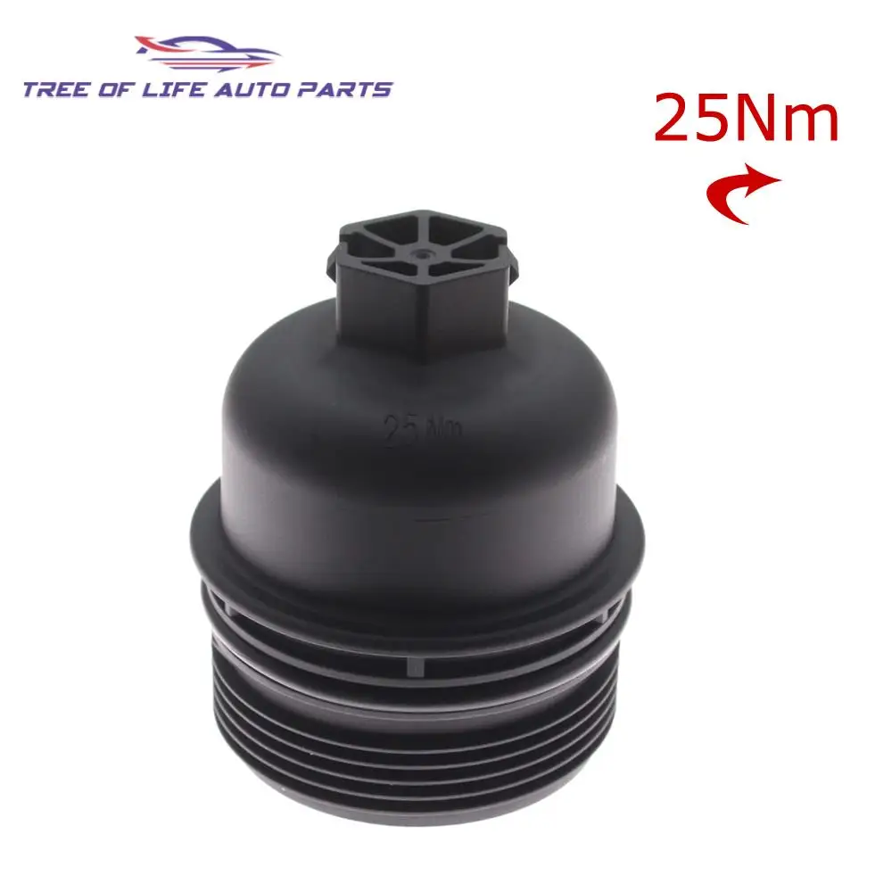 Oil Filter Housing Cap Lid For RENAULT ESPACE V SCENIC III MASTER MEGANE TRAFIC II FLUENCE 7701478537 93168069 15201-00Q0B