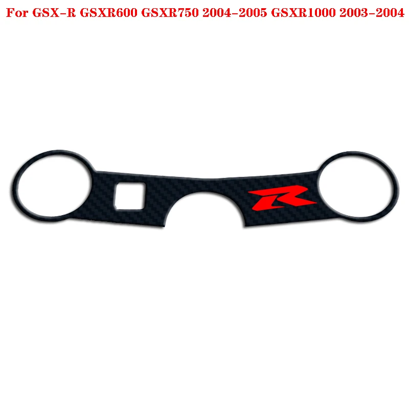 탄소 탱크 캡 스티커 탱크 패드 포크 트리플 트리 어퍼 클램프 데칼 For SUZUKI GSXR GSX-R 600 750 1000 K3 K4 K5 K6 K7 K8 K9 L17