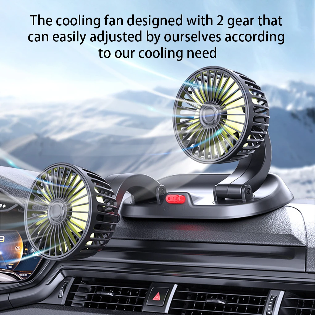 

Автомобильный кабель вентилятора охлаждения с двойной головкой регулируемые вентиляторы приборной панели