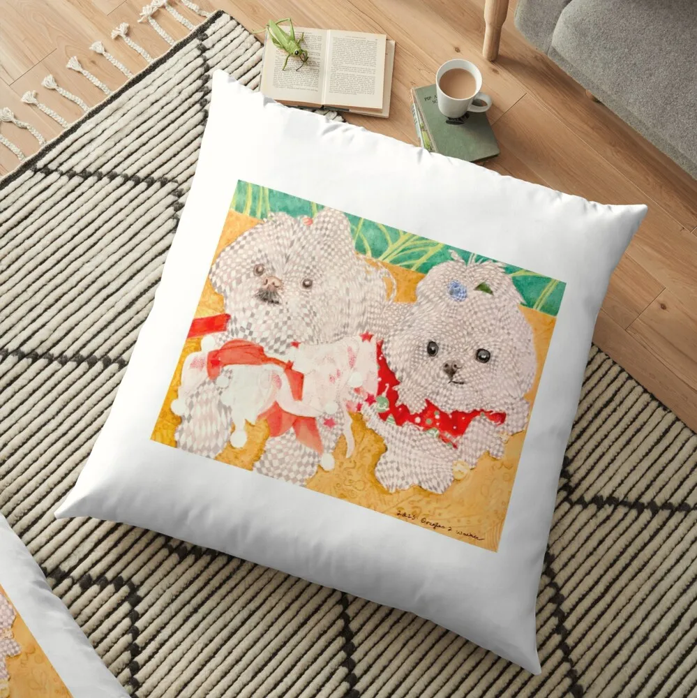

Buster and Buddy Floor Pillow Christmas Pillow