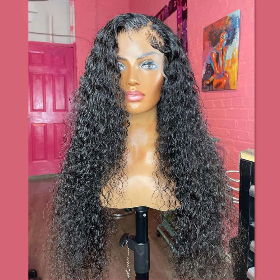 heat-resistant-natural-black-kinky-curly-soft-26-inch-180density-lace-front-wig-for-women-babyhair-preplucked-glueless-daily-wig