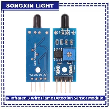 SAMIROB IR Rilevamento modulo sensore accelerometro fiamma a infrarossi a 3 fili per rilevatore Smartsense Ac Umidità Ammonio Approccio