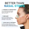 Magnetic Nasal Dilator Anti Snoring Nose Strips,Boost Oxygen Intake,Sleep Nasal Breathing Dilators Starter Kit 2