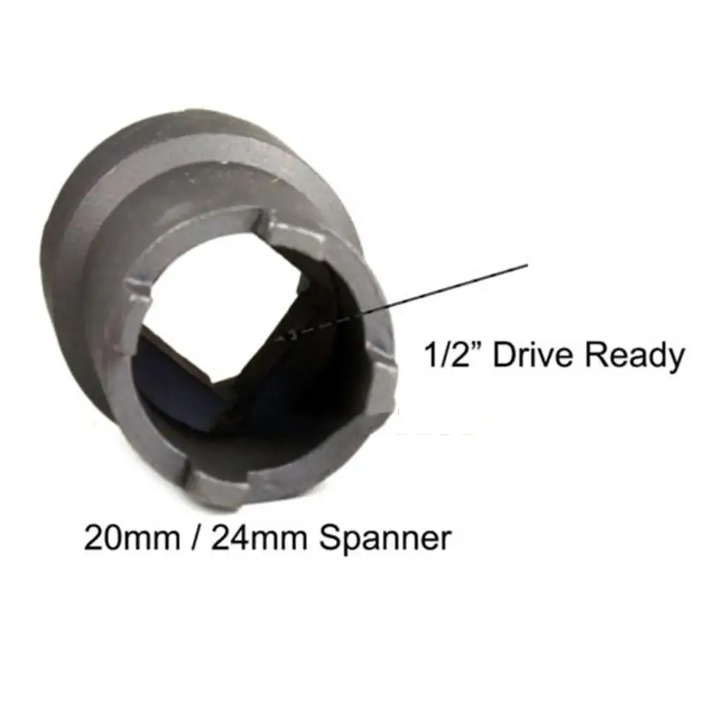 20mm 24mm MOTOR MOUNT SPANNER NUT SOCKET TOOL for KAWASAKI MOTORCYCLE