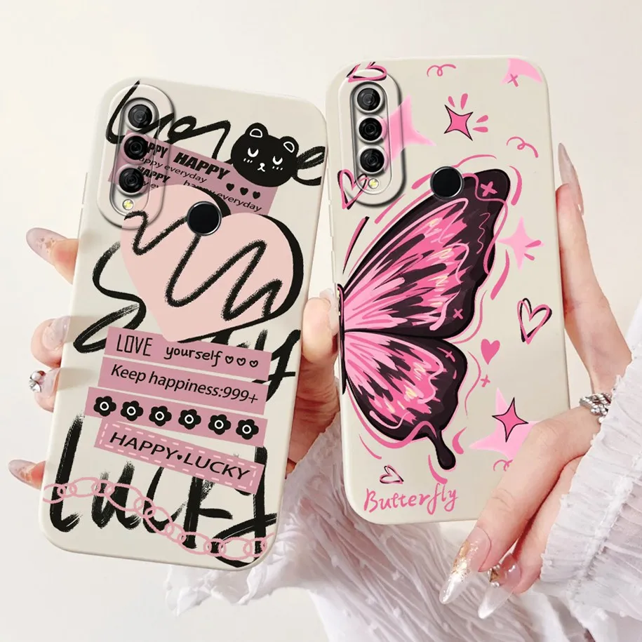 Cute Panda Rabbit Soft Silicone Phone Case for Huawei P30 Lite Nova 4e - Stylish and Protective Cover