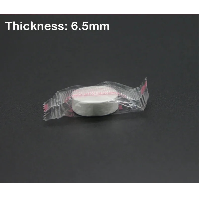 20.5x6.5mm Compressed Expanded Cotton For Reverse Osmos Water Leak Detector Sensor Cut Off Water 10pcs