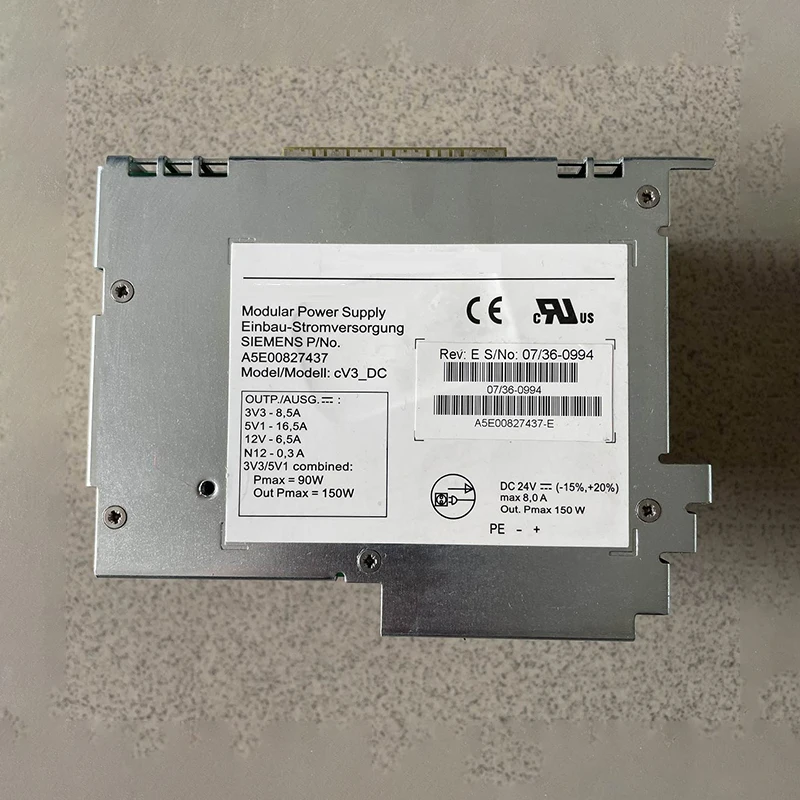 A5E00827437 A5E00827437-E cV3_DC Original For Siemens IPC Power Supply Before Shipment Perfect Test 1 A5E00827437 A5E00827437 E cV3 DC Original For Siemens IPC Power Supply Before Shipment Perfect Test