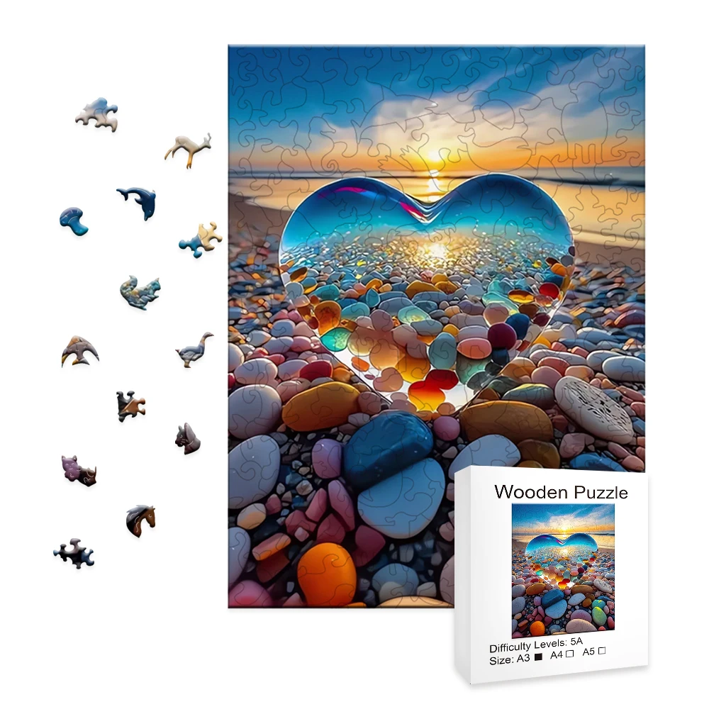 Beach Wooden Puzzles for Advanced Players