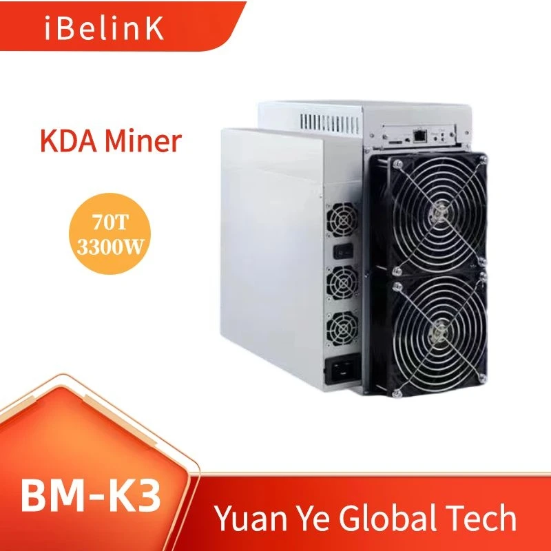 

K3miner BM-K3 KDA miner 70TH/S hashrate 3300W есть в наличии, отправка сейчас kda k3miner
