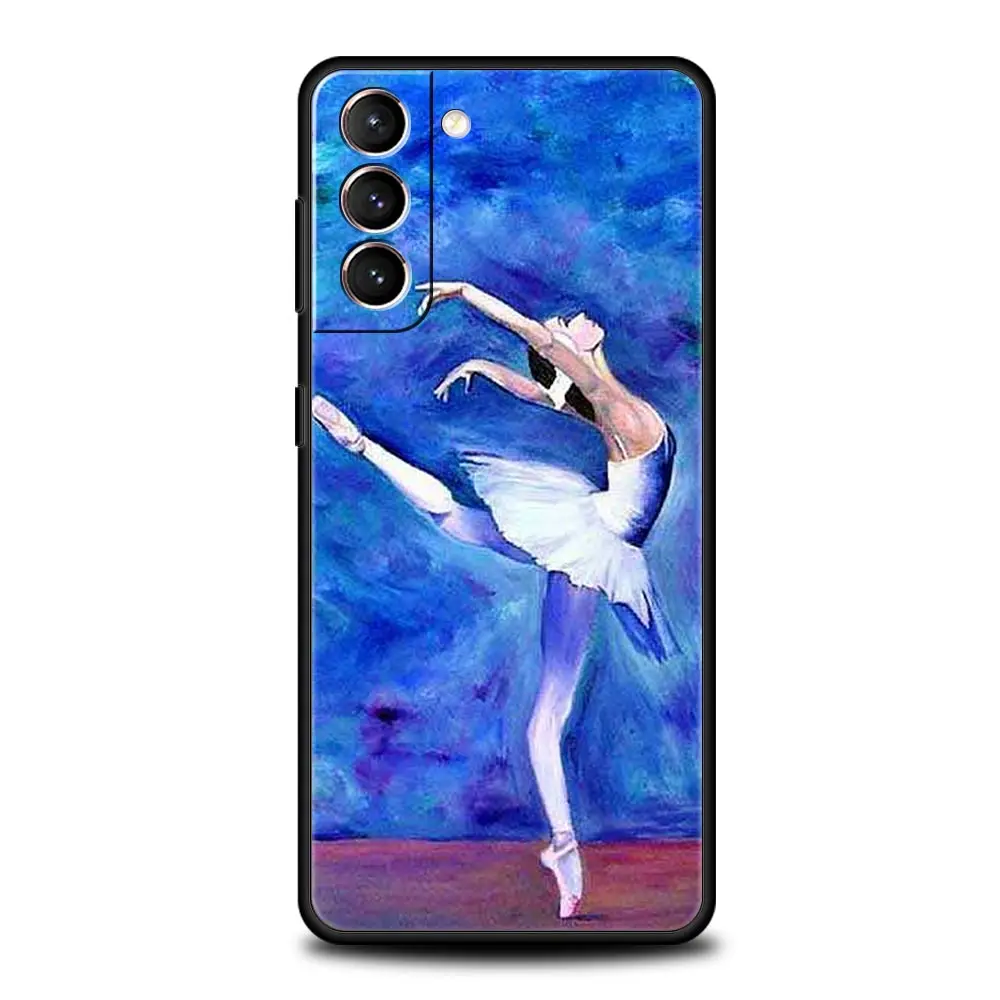 Artistic Gymnastics Watercolor Soft Silicone Phone Case