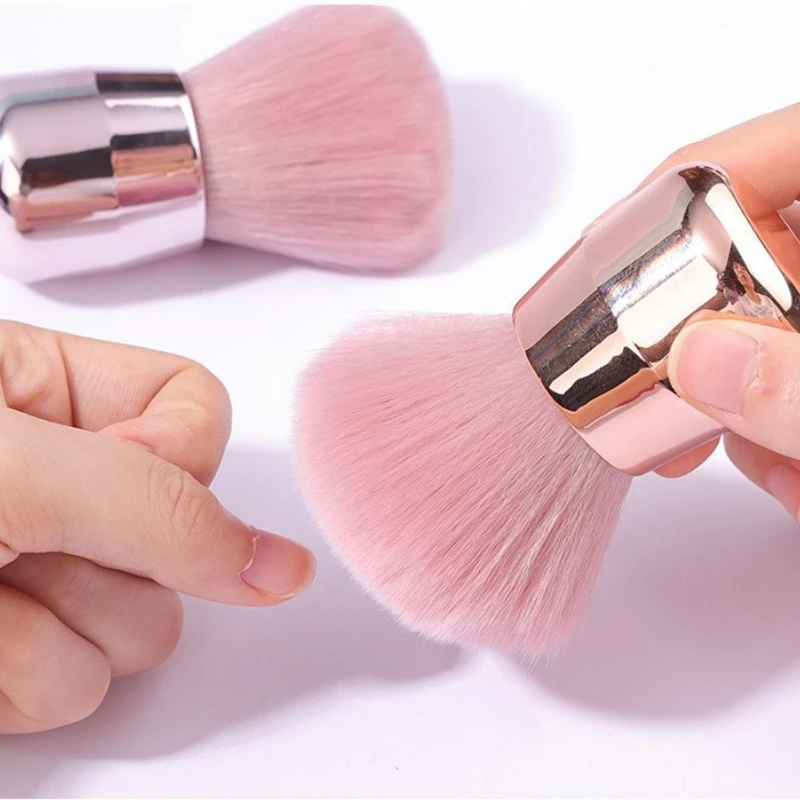 Mushroom Head Makeup Brushes para Mulheres, Powder Puffs, Escova Cosmética, Fundação Blush, Nail Art, Espanador, Escova de limpeza, Ferramentas de maquiagem