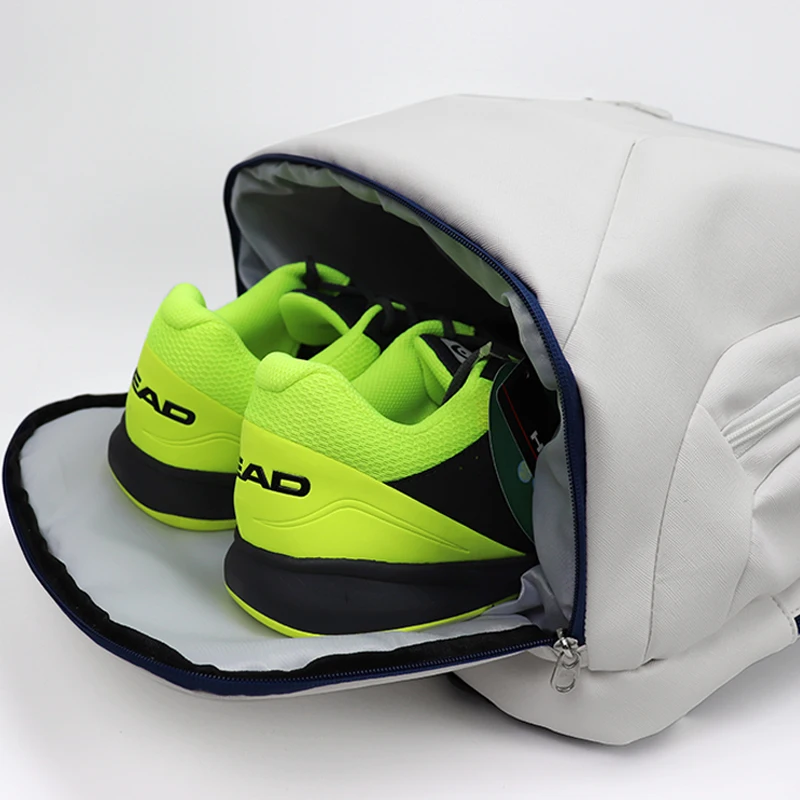 Greatspeed Tennis Backpack Large Capacity Tennis Badminton Racket Bag Travel Business Backpack Beg Fashion with Shoe Compoment