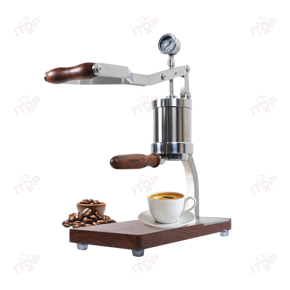 ITOP 58 ミリメートルハンドプレスエスプレッソメーカーコーヒーマシン
