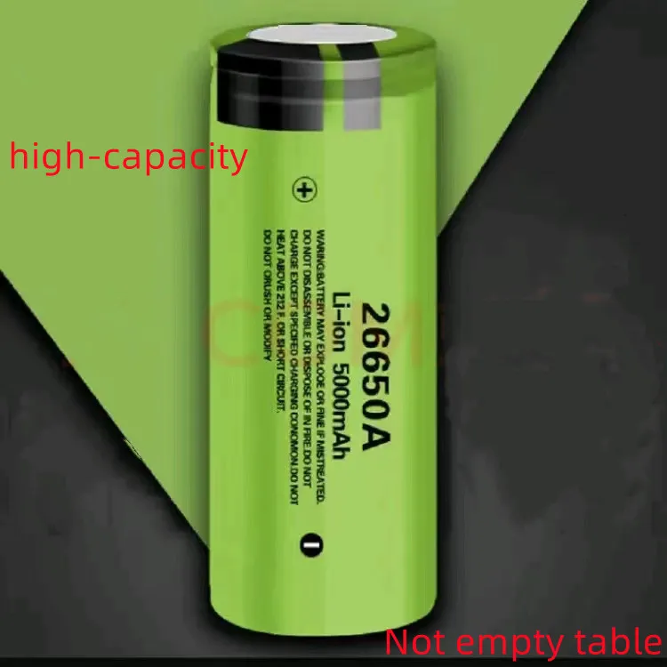 

Free Shipping100% Brand New High-quality 26650A 3.7V 5000mAh Lithium Ion Rechargeable Battery 26650 LED Flashlight+charger