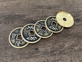 シェルセット 中国コイン カラフルなギミックコイン 画像