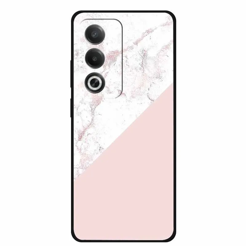 Marble Pattern Soft Silicone Phone Case - Fashionable TPU Back Protector Cover