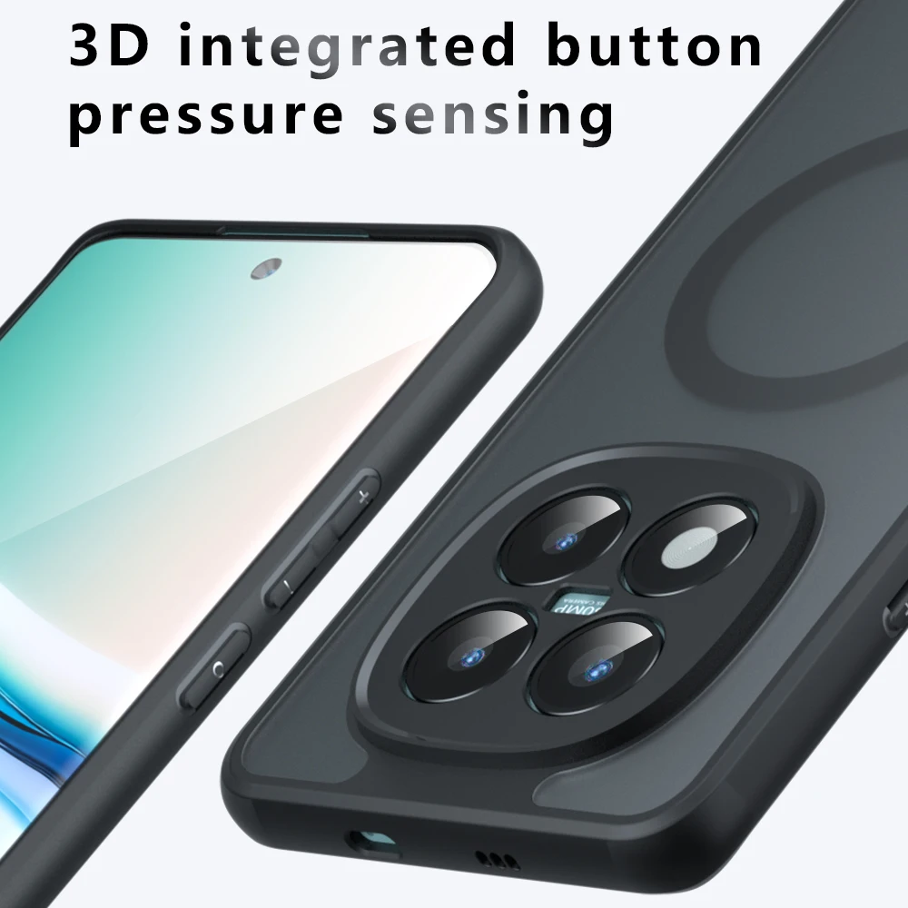 Magnetic Wireless Charging Shockproof Case - Magsafe Compatible Back Cover Coque