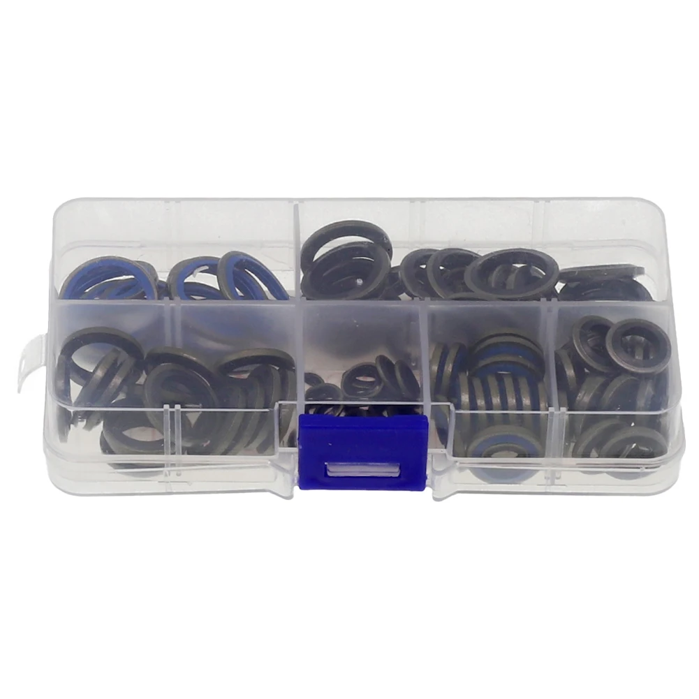 

100pcs/ 245pcs Assorted Sealing Gasket Set Combination Gasket M6 To M30 High Grade High Quality Practical To Use