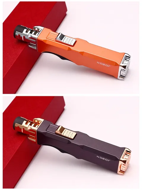 Briquet Kérosène Multifonction Avec Porte-clés - Allumette Réutilisable, étanche, Pour Camping, Barbecue, Plein Air (doré)