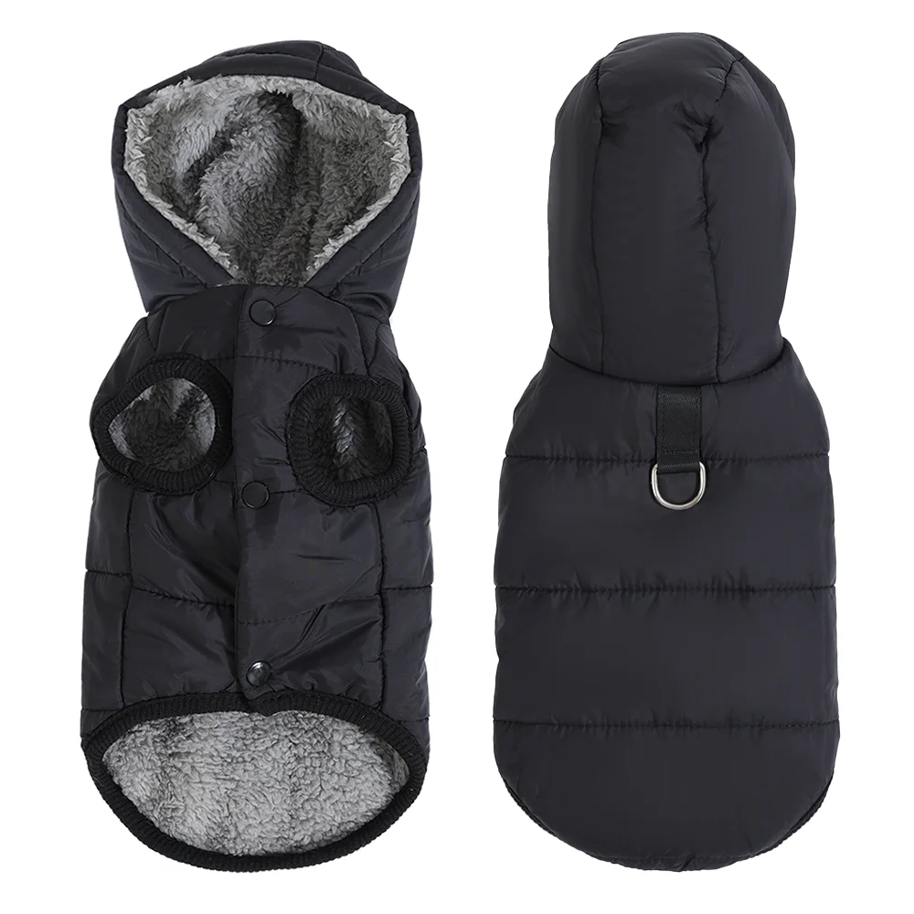 Warm Winter Dog Jacket For Small And Medium Breeds Windproof_voghion.com