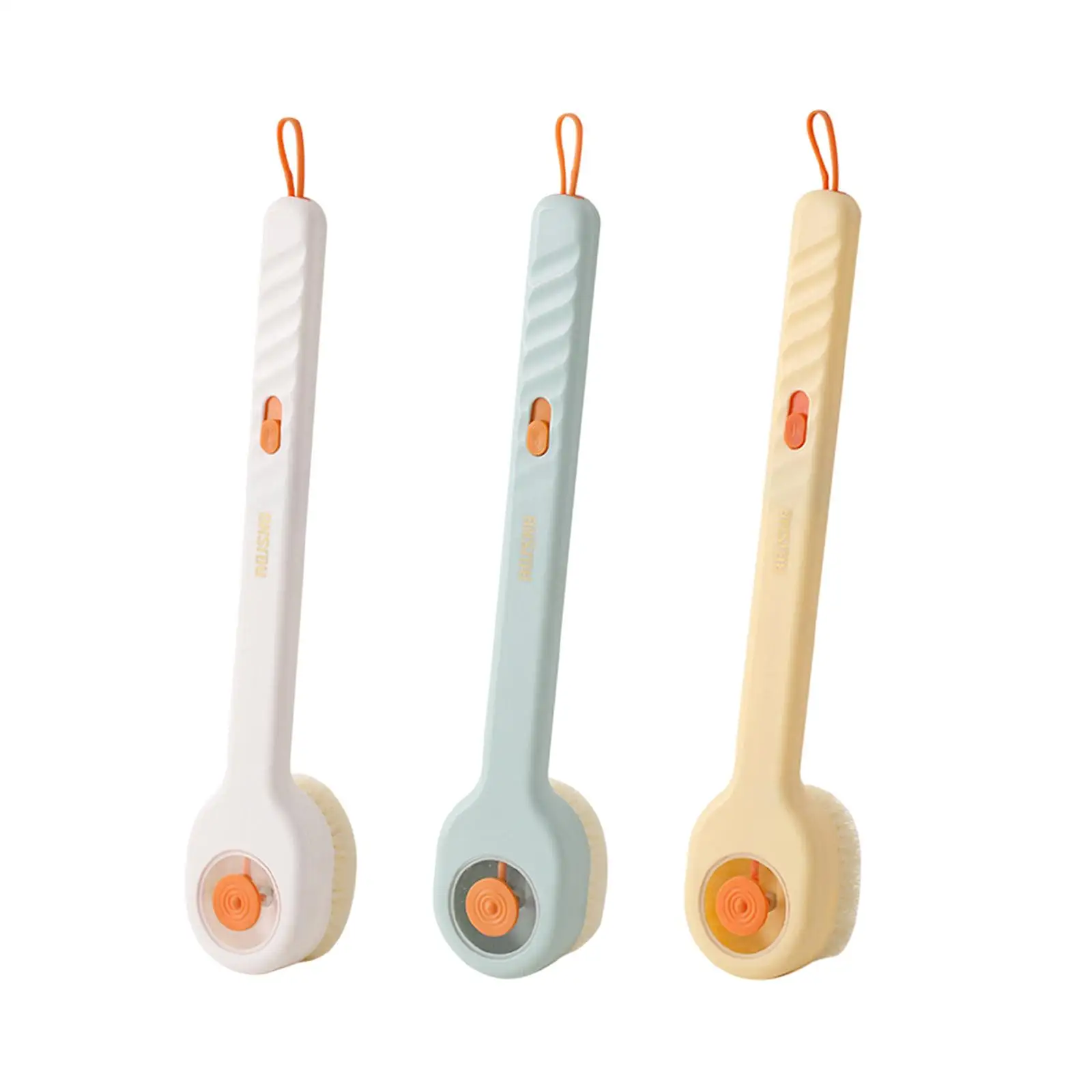 

Щетка для тела, щетка для ванны, нейлоновая щетина с дозатором мыла, мягкая щетка для душа