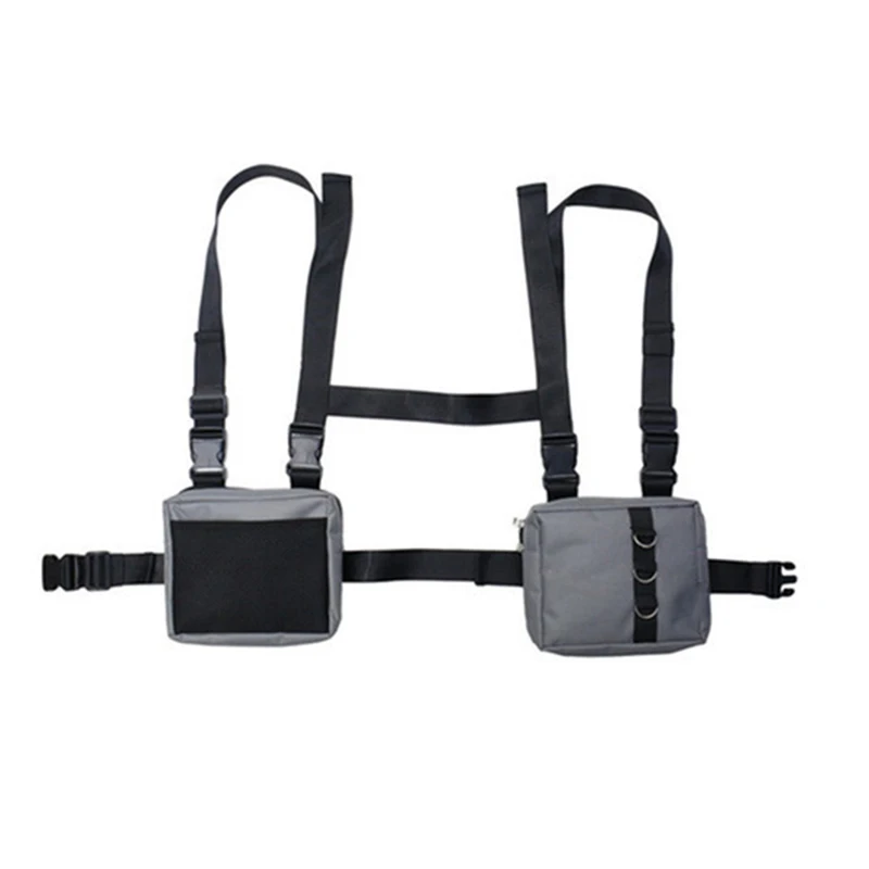 gray Chest Rig Bag