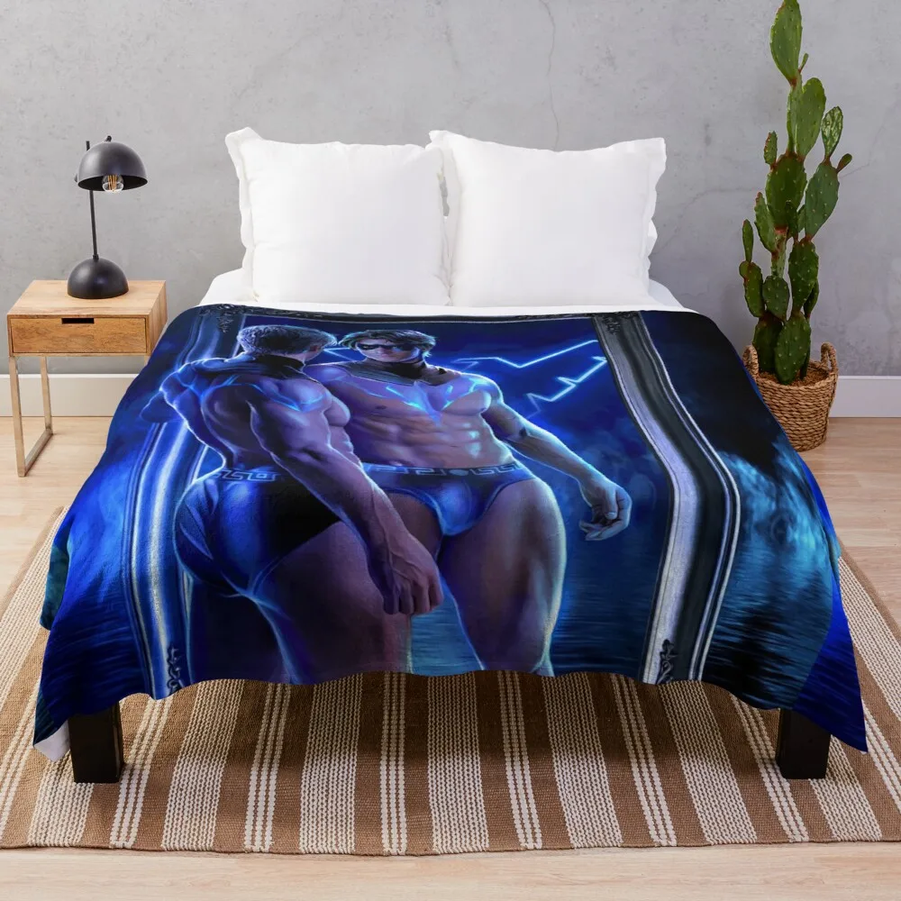 

NIGHT glow Throw Blanket Blankets For Sofas Flannels Blanket