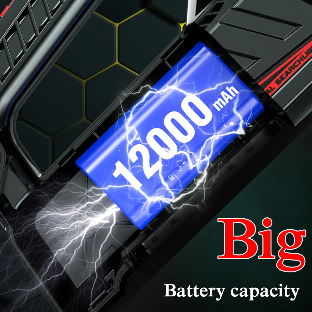 Description Picture 6 of itemPowerful High Light LED Work Light 500M Long Range Torch USB Rechargeable Searchlight Waterproof Floodlight Powerful Spotlight