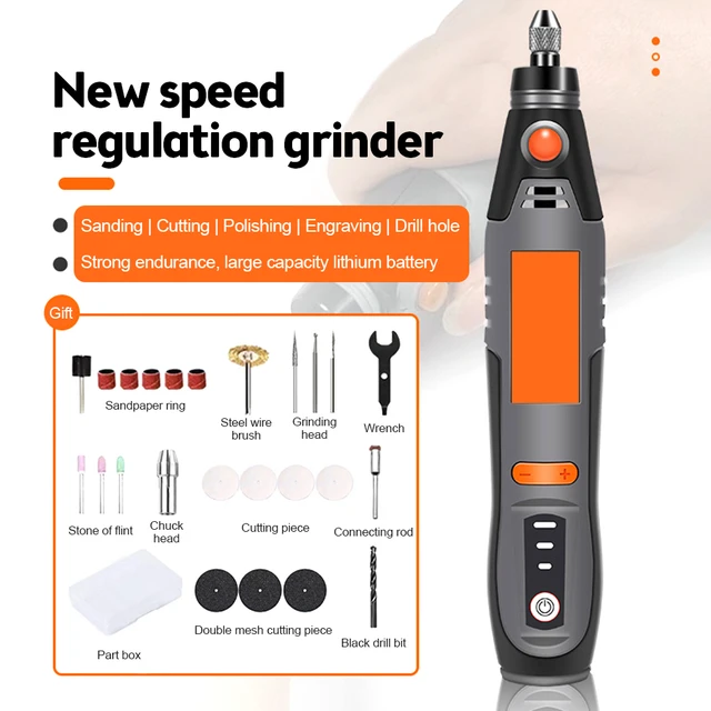 Electric Drill Grinder Engraver Pen Grinder Mini Drill Electric Rotary Tool  Grinding Machine - AliExpress