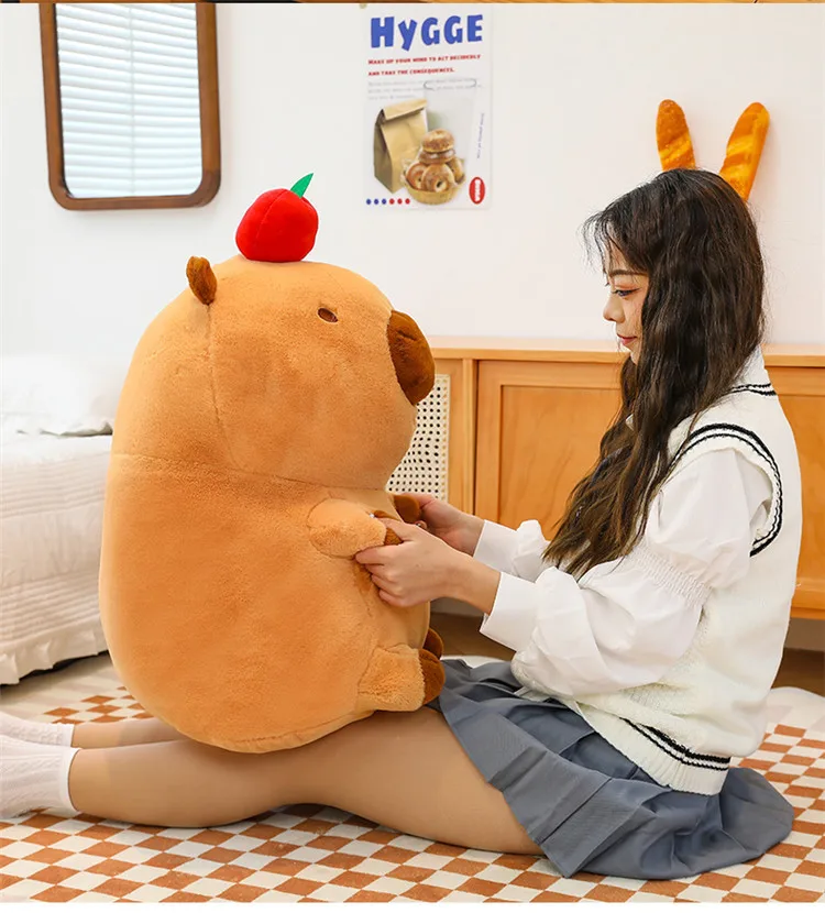 Capybara 인형 복어 봉제 장난감, 창의적인 인형, Capybara 선물