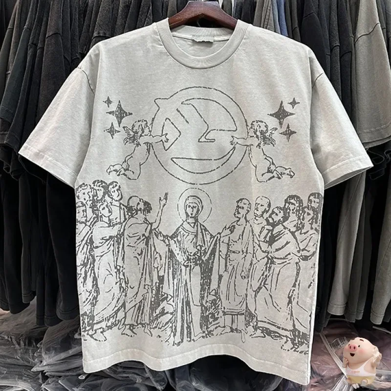 

Футболка с круглым вырезом, с коротким рукавом