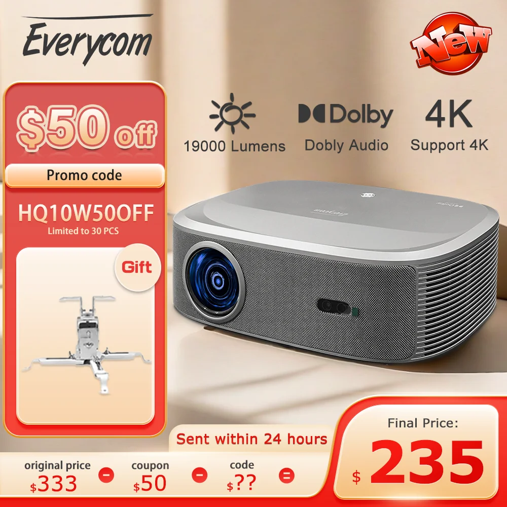 Everycom-HQ10-Full-HD-Projector-Dolby-Audio-4K-Video-Smart-TV-for-Home ...