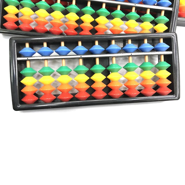 7/11/13/15/17 Digit Rods Standard Abacus Soroban Chinese Japanese Calculator Counting Tool Mathematics Beginners Caculating Toys 4