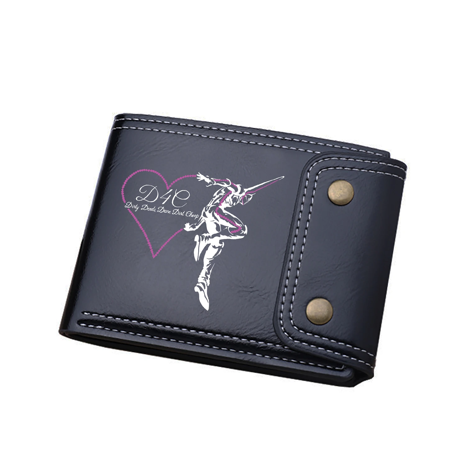 JoJo's Bizarre Adventure Anime Short Wallets Cartoon Kujō Jōtarō