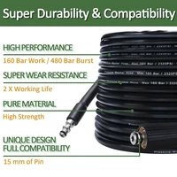 High Pressure Hose for Parkside Lavor PHD Portable Pressure Washer Car Wash Accessories Washing Gun Lance Connector Quick Hose 2