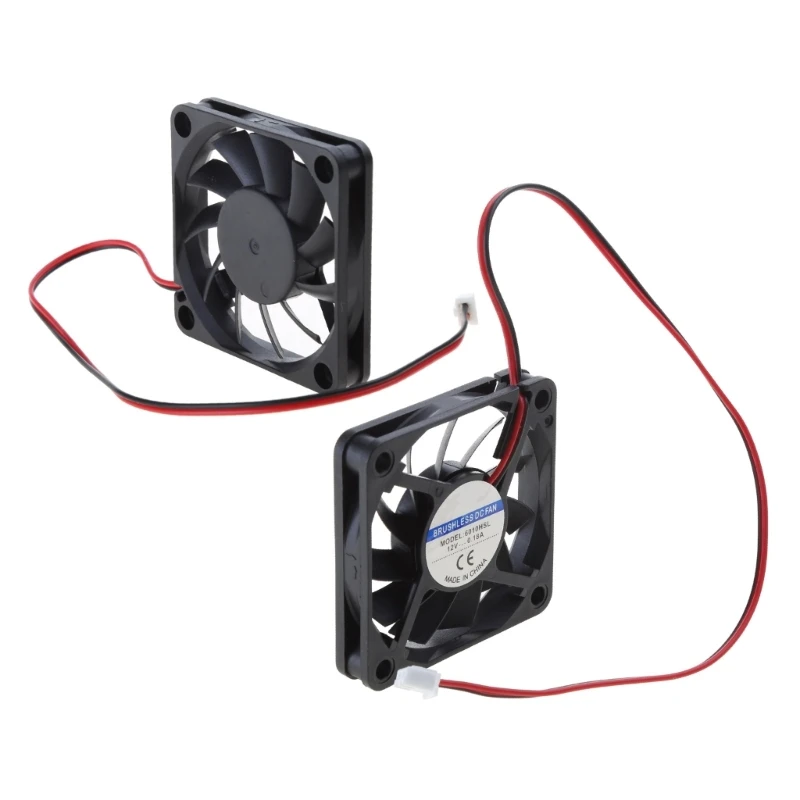 

XKS6010H12S CPU Fan 6010 60mm for DC 12V 3200rpm Silent Mini Micro Quiet Computer Cpu Server Axial 6010 Cooling Fans