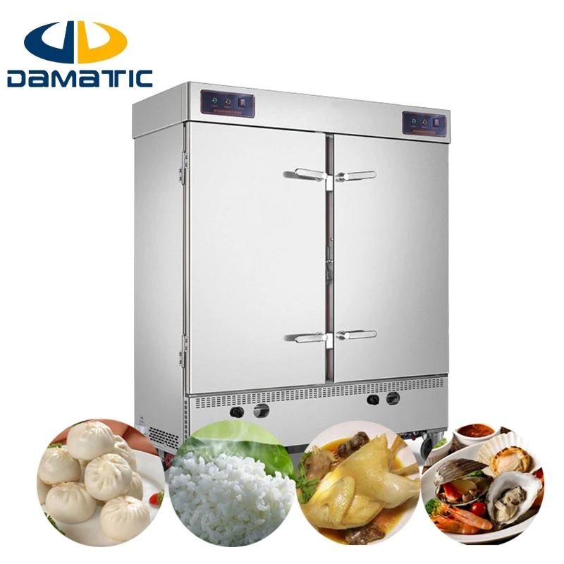 

24 trays large commercial industrial electric food steamer