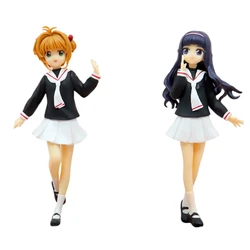 Anime - Inspired Sakura & Tomoyo Collectible Figure - Premium PVC Action Decoration Toy Gift (2pcs set no box)