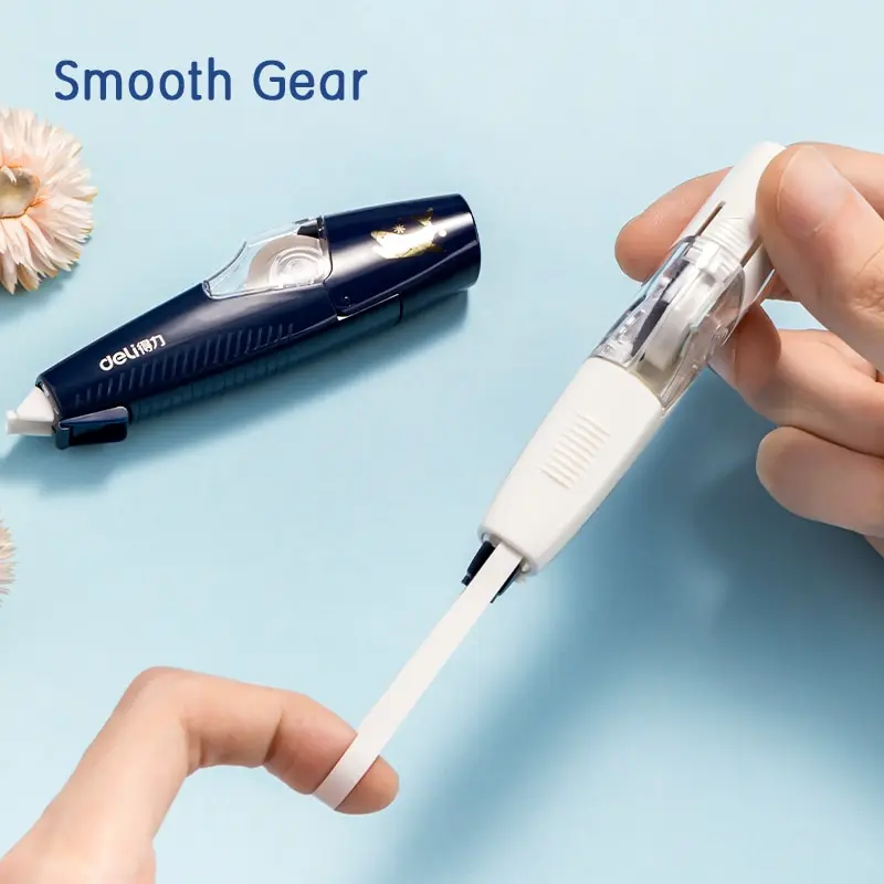 Deli 2pcs Set Pen Type Correction Tape Student Cute Modification Tape Kawaii Correction For Office School Supplies correction tape