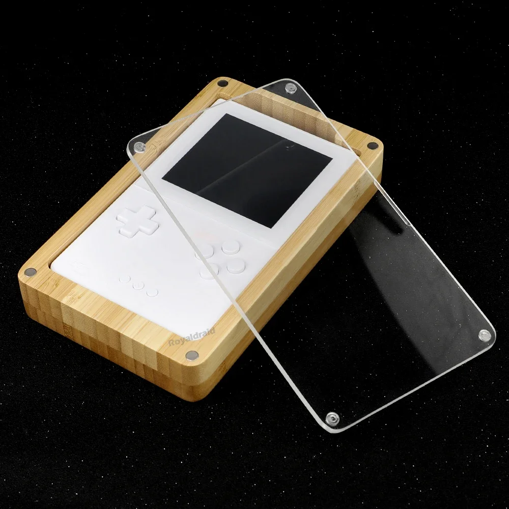 Bamboo Magnetic Wooden Display Box with Acrylic Cover