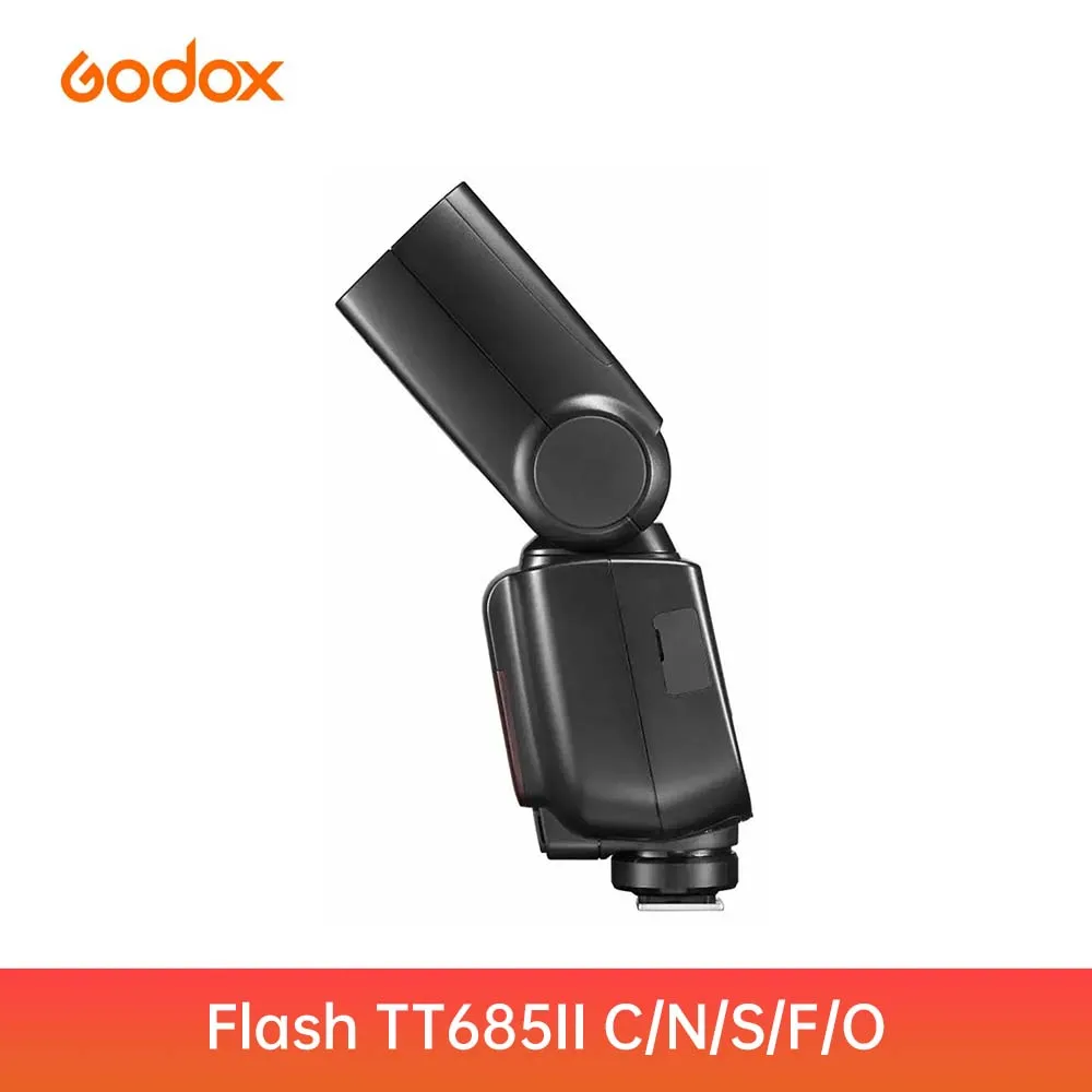 Godox TT685II TTL HSS 1/8000s GN60 2.4G 무선 플래시 (캐논, 니콘, , 후지, 올림푸스용) TCM 자동 줌, 빠른 재활용 기능 탑재