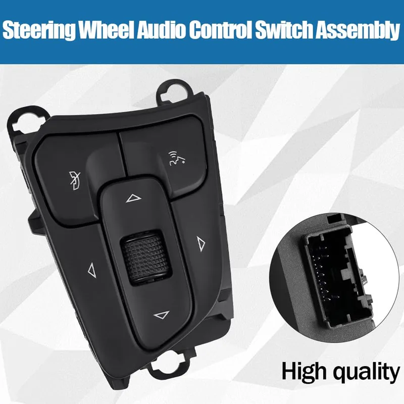 

For Silverado 1500 Sierra 2019 2020 Silverado 2500 3500 13528612 Car Steering Wheel Audio Control Volume Button Control Switch