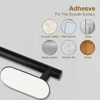 Stainless Steel Paper Towel Holder No Punching Kitchen Bathroom Lengthen Storage Rack Adhesive Toilet Roll Paper Holder 4