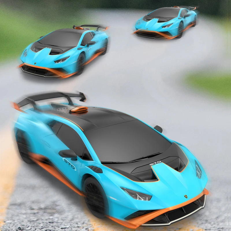 Lamborghini Huracan STO RC car 1:24 Scale Remote Control Car Model Radio Controlled Auto Machine Toy Gift for Kids Adults Rastar 4