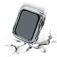 Coque pour Apple Watch 40mm 41mm 44mm 45mm, cadre rigide en PC, sans écran, antichoc, léger, iWatch SE série 9 8 7 6 5 4 3